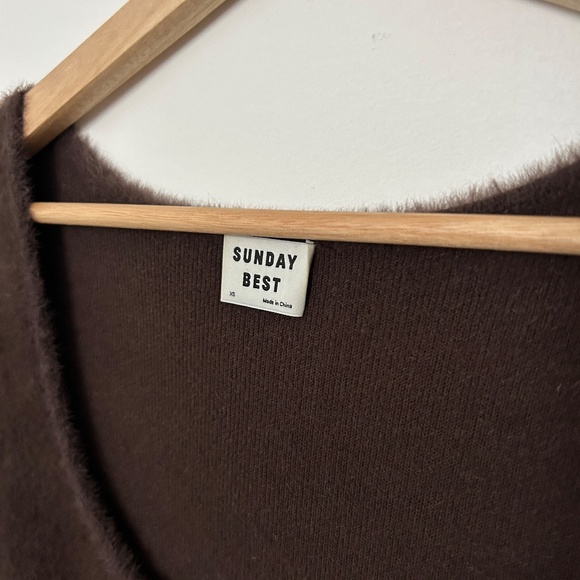 Aritizia Longsleeve Fur Mini Dress - Picture 3 of 3